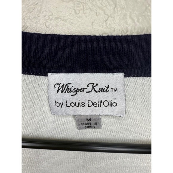 Whisper Knit by Louis Dell'Olio Striped Cardigan Sweater Women's - Picture 4 of 4
